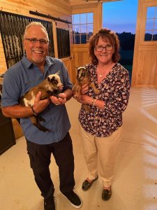 Arthur Cathy Goats